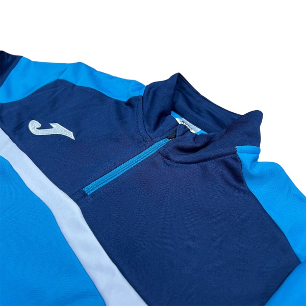 Костюм тренировочный детский Joma 91001, голубой/темно-синий