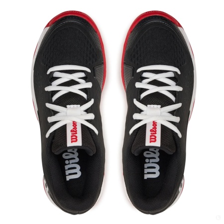 Кроссовки для тенниса детские Wilson Rush Pro WRS333010, черный/белый