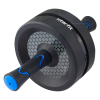 Ролик для пресса StarFit RL-106, диам. 16.5 см, широкий, черный/синий