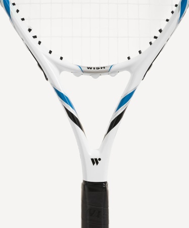 Ракетка для большого тенниса Wish FusionTec 568 27" (ЦБ-00008280), алюм., белый/синий