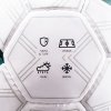 Мяч футбольный Torres Training F323954, разм. 4, 32 пан., ПУ, 4 под.слоя, ручн. сшивка, бел/зел/сер