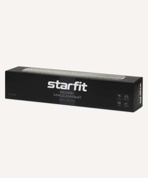 Ролик массажный StarFit FA-527, разм. 56х12 см, EVA, средняя жесткость, хаки