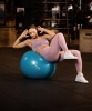 Фитбол StarFit GB-109, 65 см, антивзрыв, с насосом, синий