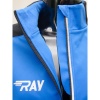 Куртка лыжника Ray Pro Race 114M-13 KZ, разминочная, черный/синий