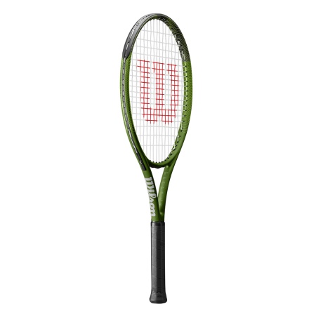 Ракетка для большого тенниса Wilson Blade Feel Comp JR 26" WR125210, стекловолокно/алюм, черный