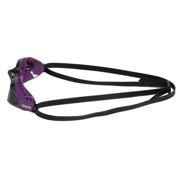 Очки для плавания Arena Air-Speed 003150-103, черные линзы, фиолетовый/черный