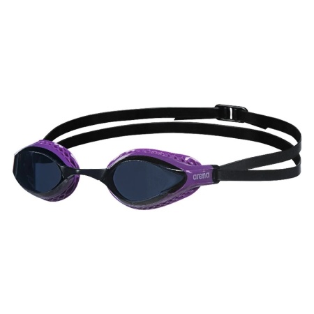 Очки для плавания Arena Air-Speed 003150-103, черные линзы, фиолетовый/черный