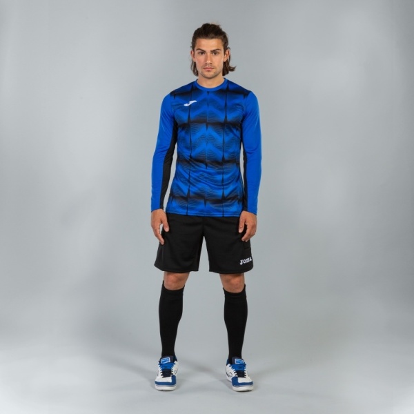 Кофта вратарская Joma Derby IV 101301.721, синий/черный