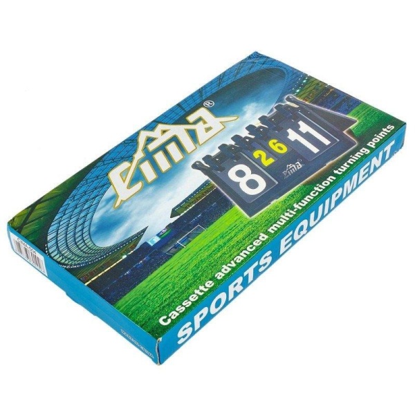 Табло перекидное Cima-504, 4 цифры, синий