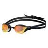 Очки для плавания Arena Cobra Core Swipe Mirror 003251-350, желтые линзы, черный