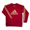Костюм тренировочный детский Adidas, красный/желтый
