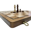 Шахматы-шашки LEGION Magnetic Board C4501, разм. 390 х 390 мм, с чехлом, магнитные, дерево