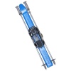 Лыжи детский комплект Snowmatic Kid's Ski Set 75 см, палки, крепление, синий