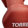 Гантель цельнолитая Torres PL55011, неопрен, 1 кг, красный