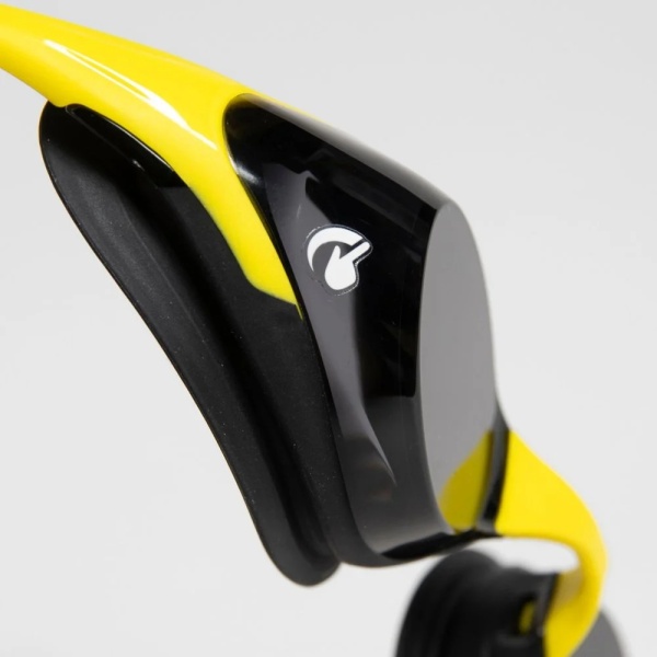 Очки для плавания Arena Cobra Swipe 004195-200, темные линзы, салатовый/черный