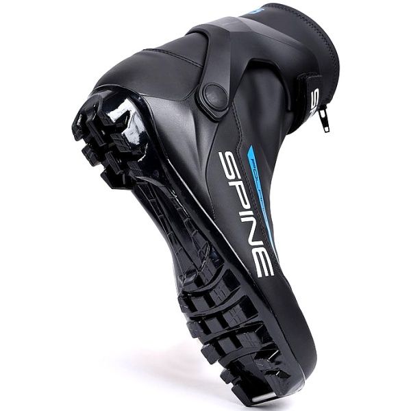 Ботинки лыжные Spine Polaris Pro 385-23, NNN, черный