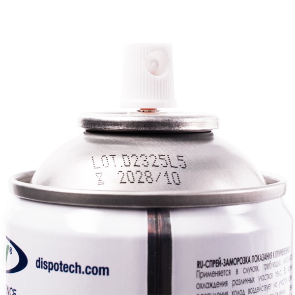 Заморозка-спрей Dispo Ice Spray SP400DISPORU24, 400 мл, белый