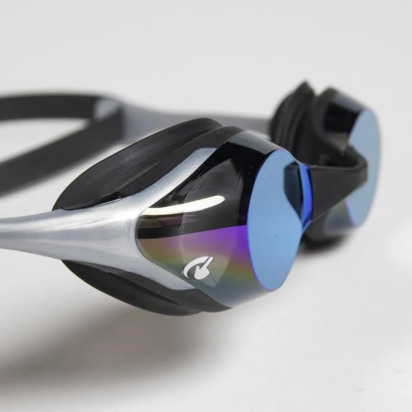 Очки для плавания Arena Cobra Swipe Mirror 004196-800, синие линзы, серебристый/черный