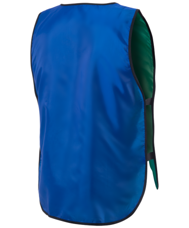 Манишка Jogel Reversible Bib, детская, двухсторонняя, синий/зеленый, разм. YM