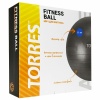 Фитбол Torres AL121155BL, 55 см, гладкий, с насосом, синий