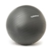 Фитбол Torres FB122575, 75 см, эласт. ПВХ, гладкий, с насосом, серый