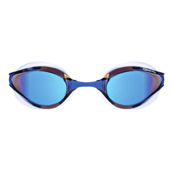 Очки для плавания Arena Python Mirror 1E763-71, синие линзы, белый/синий