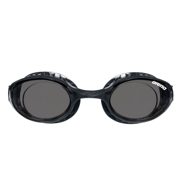 Очки для плавания Arena Air-Soft 003149-550, черные линзы, черный