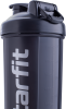 Шейкер StarFit Pro FB-200, 700 мл, с метал. венчиком, черный