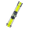 Лыжи детский комплект Snowmatic Kid's Ski Set 100 см, палки, крепление, желтый
