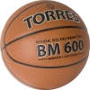 Мяч баскетбольный Torres BM600, B3202, ПУ, нейлон. корд, бут. камера, темно-коричневый-чер