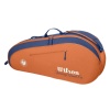 Сумка теннисная Wilson Roland Garros 2026 Team (3 pack) WR8053401001, оранжевый