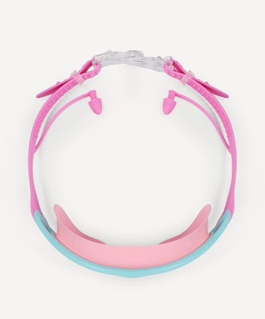 Очки-маска для плавания с берушами 25Degrees Fusion Lilac/Turquoise/Pink 25D25001, детский, розовый