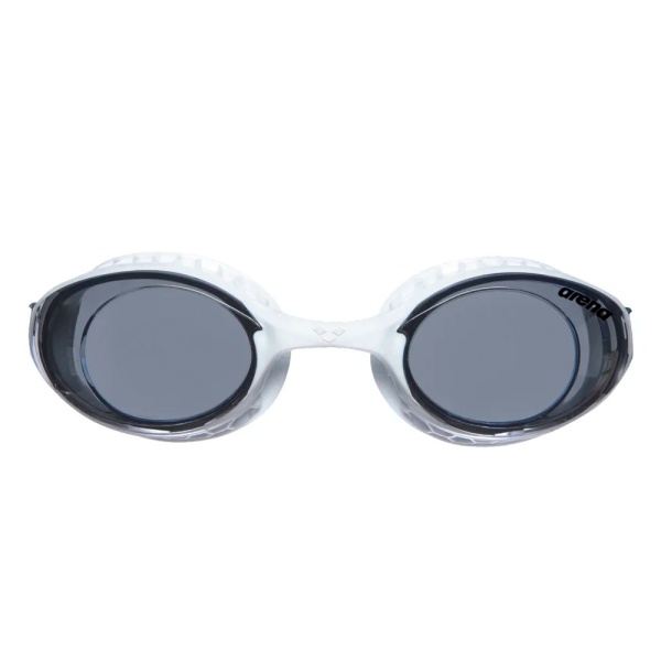 Очки для плавания Arena Air-Soft 003149-510, черные линзы, белый