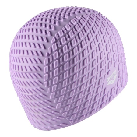 Шапочка для плавания Arena Bonnet Silicone 001914-204, для длинных волос, силикон, фиолетовый