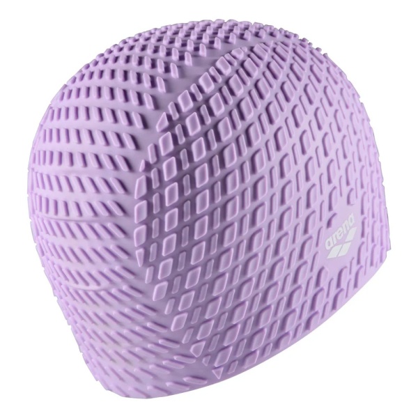 Шапочка для плавания Arena Bonnet Silicone 001914-204, для длинных волос, силикон, фиолетовый