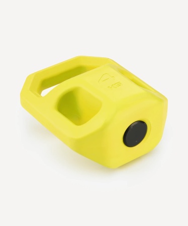 Гиря пластиковая BaseFit DB-505, 4 кг, желтый