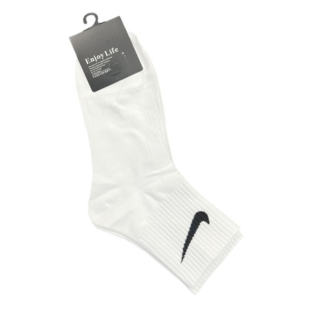 Носки Nike Enjoy Life арт.215531 (ШК 905314), средняя посадка, белый, разм. 28-30 см