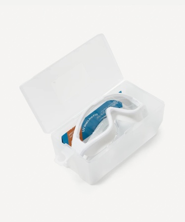 Очки-маска для плавания 25Degrees Vision White 25D25002, подростковый, прозрачные линзы, белый