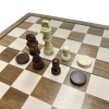 Шахматы-шашки LEGION Magnetic Board C4501, разм. 390 х 390 мм, с чехлом, магнитные, дерево