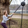 Канатный тренажёр Endless Rope Resistance Training, макс. нагрузка 150 кг, черный