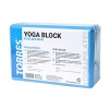 Блок для йоги Torres YL8005, разм. 23 х 15 х 8 см, голубой