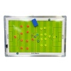 Доска тактическая для футбола Football арт.1813, 60х40 см, маркер, губка, фишки, зеленый/белый