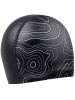 Шапочка для плавания 25Degrees Effect Black 25D22010A, комбинированный, черный