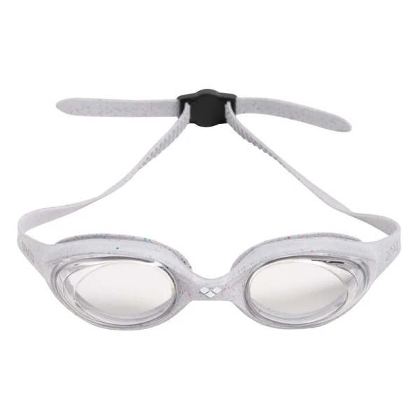 Очки для плавания Arena Spider 000024-901, прозрачные линзы, белый