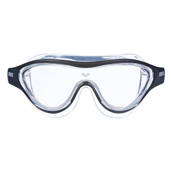 Полумаска для плавания Arena The One Mask 003148-102, прозрачные линзы, черный