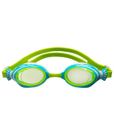 Очки для плавания 25Degrees Poseidon Blue/Lime 25D23002, детский, синий/салатовый