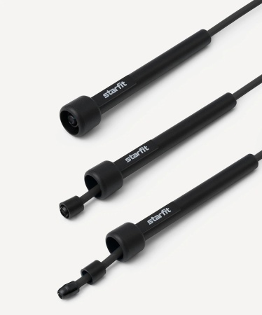 Скакалка StarFit RP-101, длина 3 м, черный