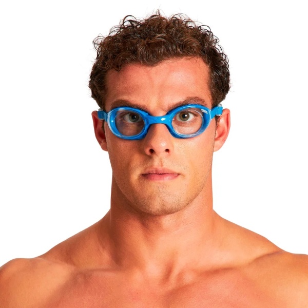 Очки для плавания Arena Air-Soft 003149-170, прозрачные линзы, синий