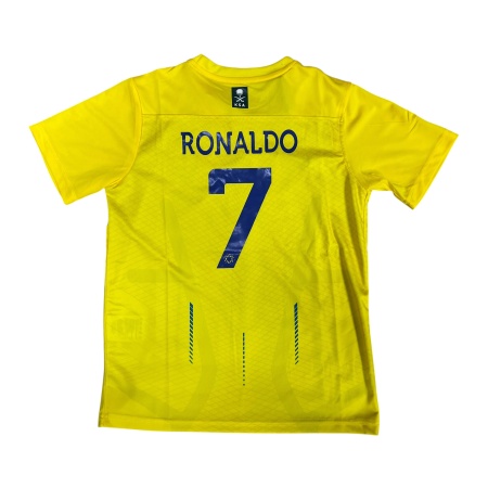 Форма футбольная детская клубная Al Nasr Ronaldo, желтый
