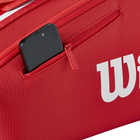 Сумка теннисная Wilson Super Tour Red 2025 WR8036801001, красный